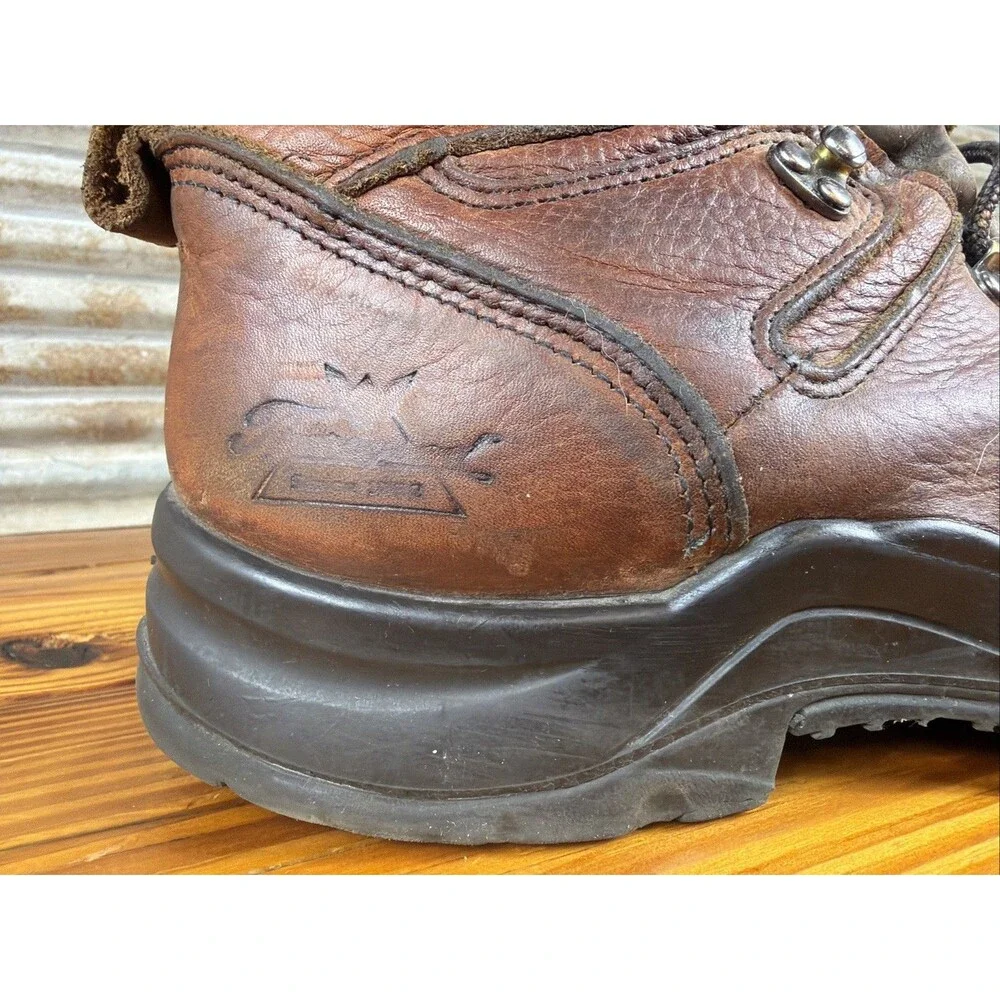 Thorogood #804-3266 Work Boot Mens 9.5EEE Composite Toe Leather NO INSOLES